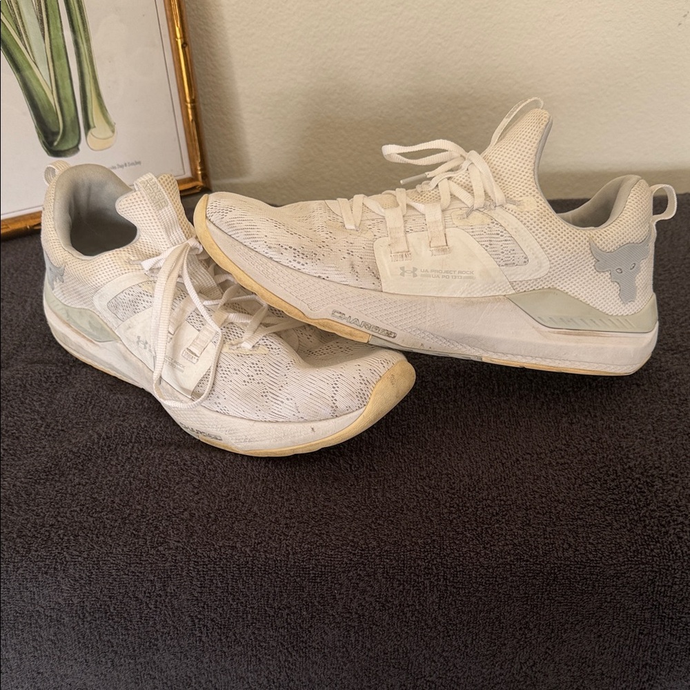 Under Armour Off-White Athletic Sneakers
